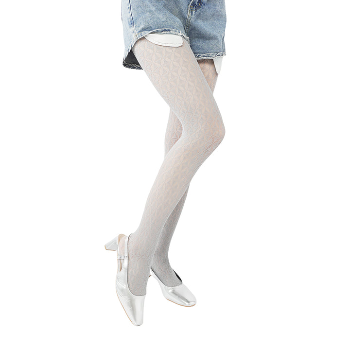 Sensual explosion! "Shine" diamond-named texture tight sports pantyhose sexy