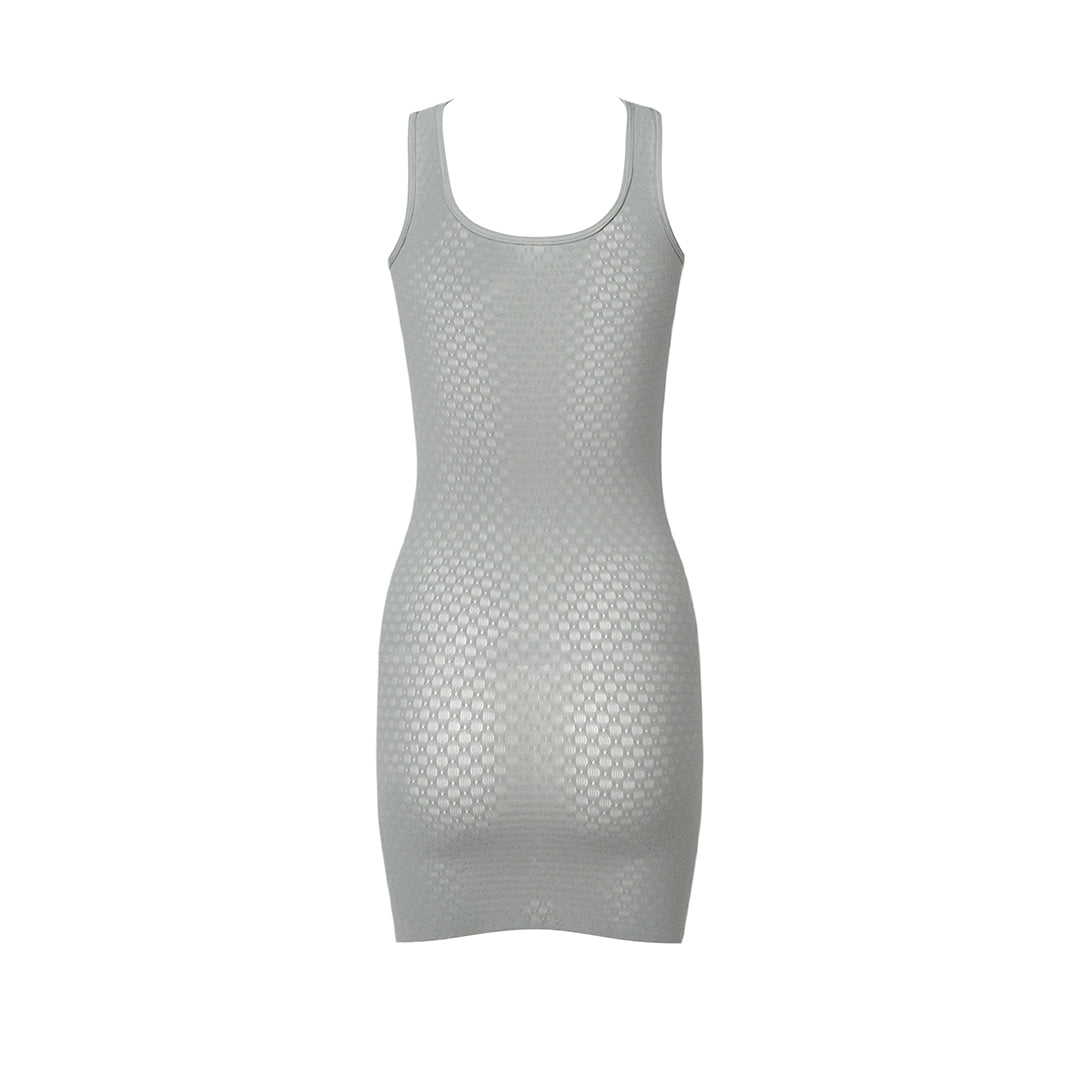 High-end limited edition! "Poison" Snow White's Apple Mesh black bodycon  sexy slim bottoming clothes