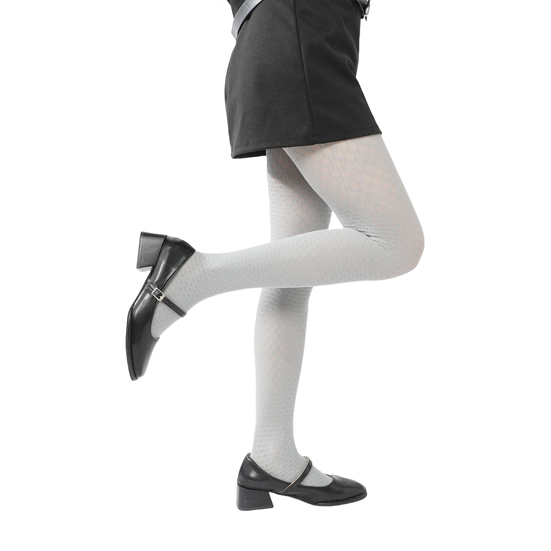 High-end limited edition! "Poison" Snow White's Apple Mesh Black Tights