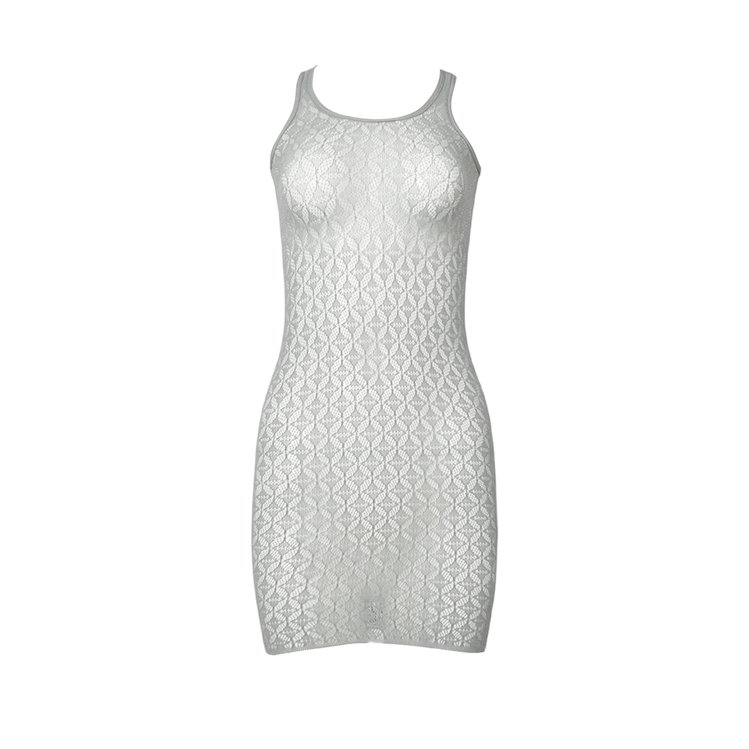 Sensual explosion! "Sparkling" diamond-named texture tight dress mesh sexy wrap