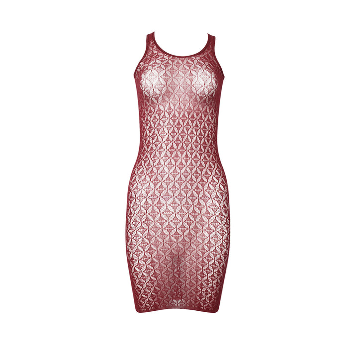Sensual explosion! "Sparkling" diamond-named texture tight dress mesh sexy wrap