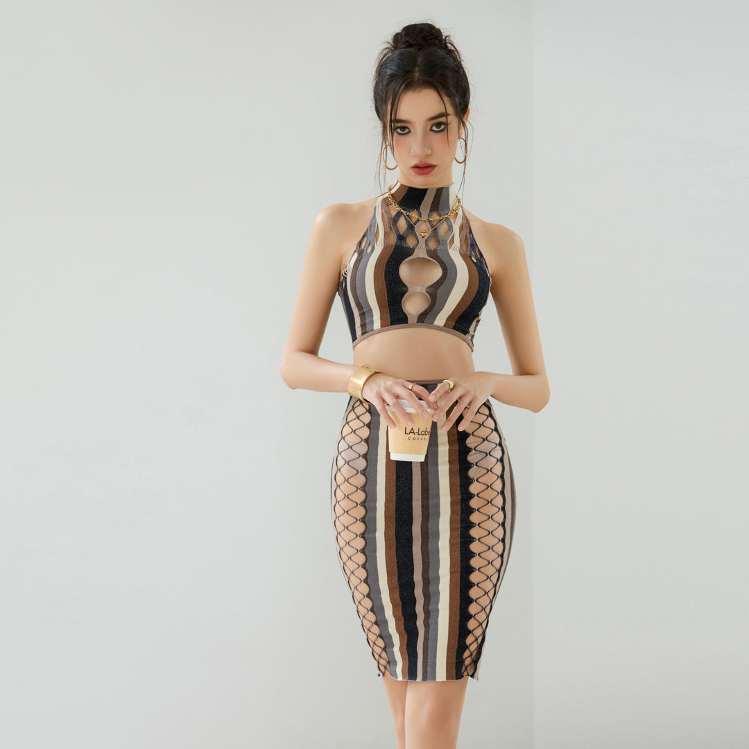 Raschelle Vitality and Ambition Striped Set, product detail
