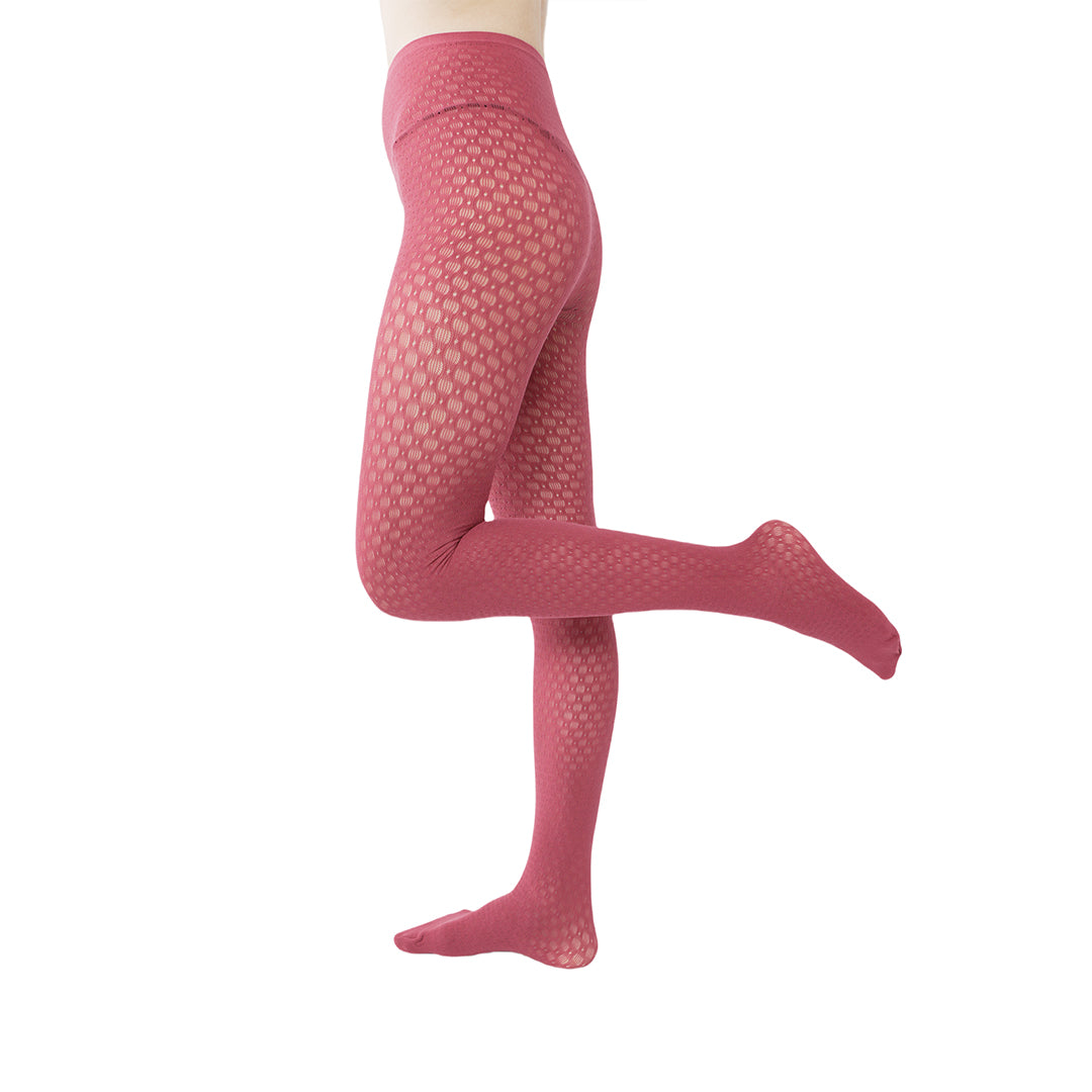 High-end limited edition! "Poison" Snow White's Apple Mesh Black Tights