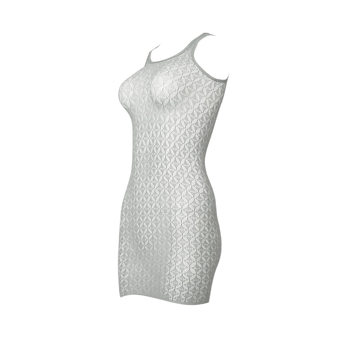Sensual explosion! "Sparkling" diamond-named texture tight dress mesh sexy wrap