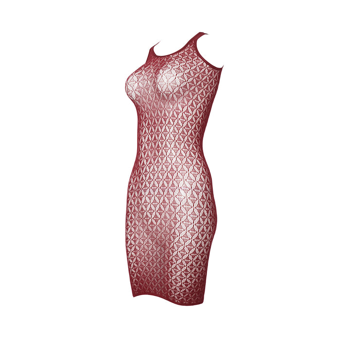 Sensual explosion! "Sparkling" diamond-named texture tight dress mesh sexy wrap