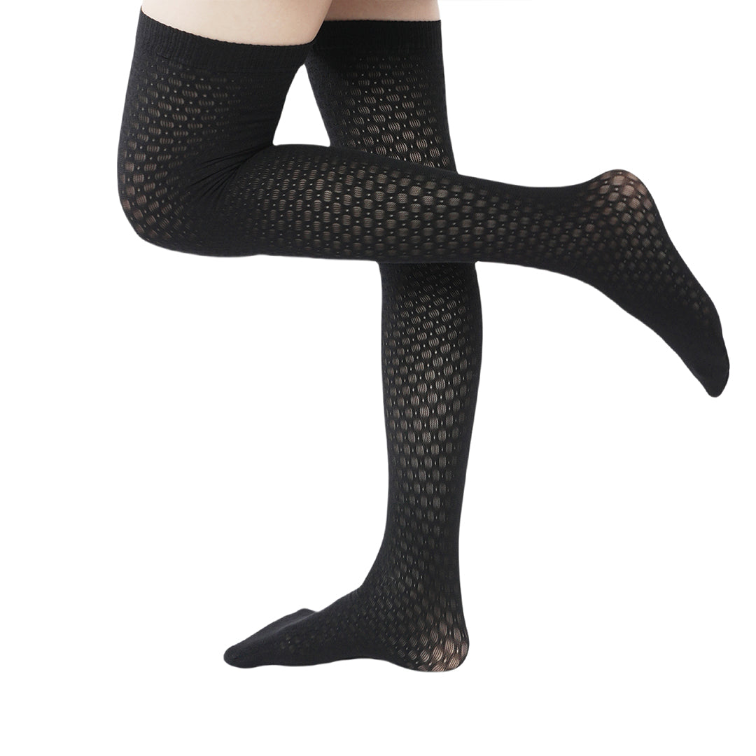 Poison Apple Mesh Stockings