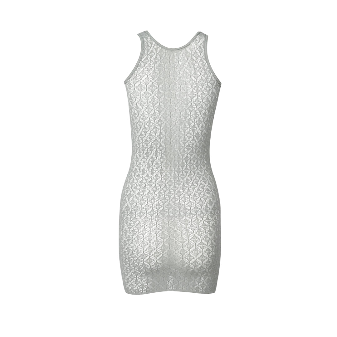 Sensual explosion! "Sparkling" diamond-named texture tight dress mesh sexy wrap
