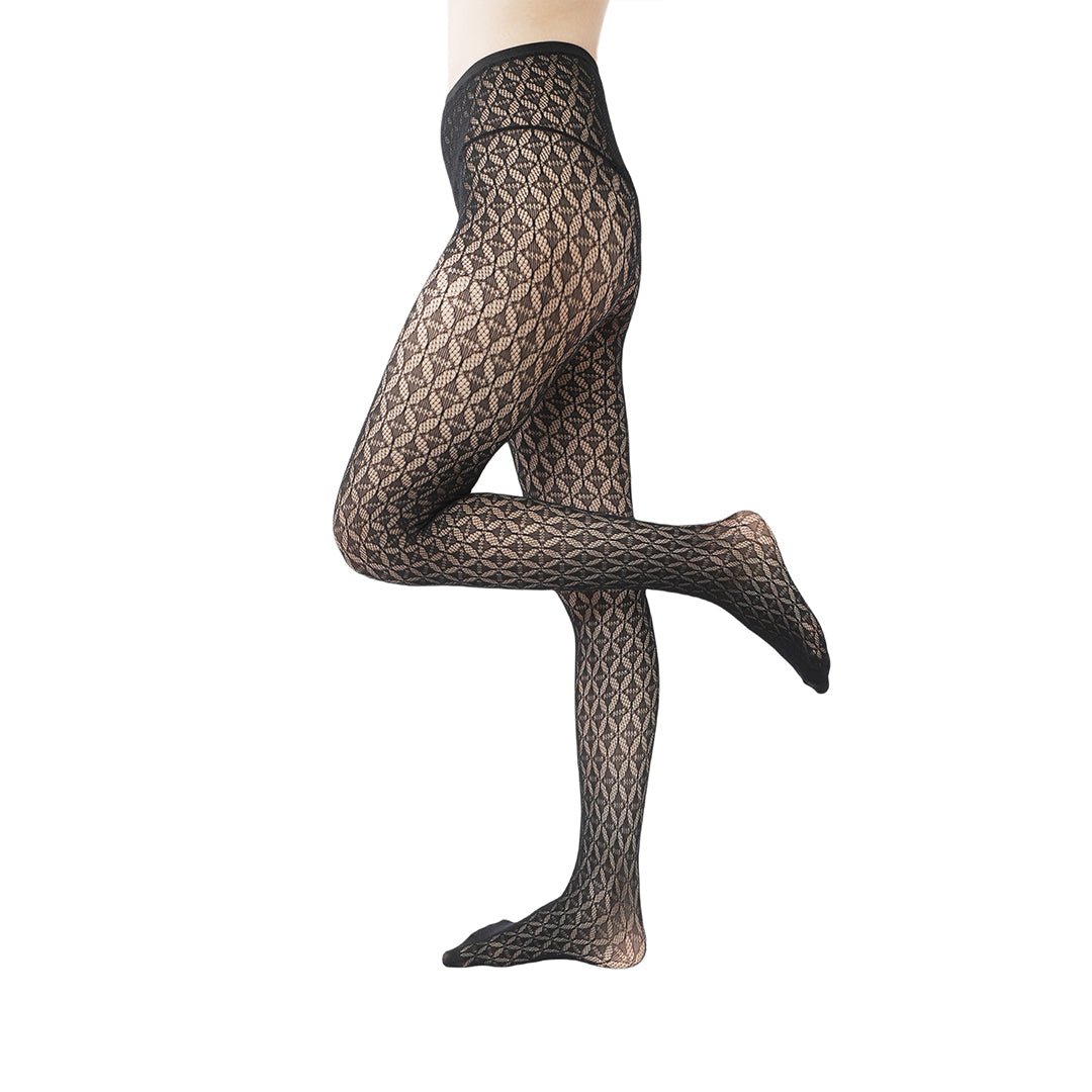 Diamond Mesh Tights