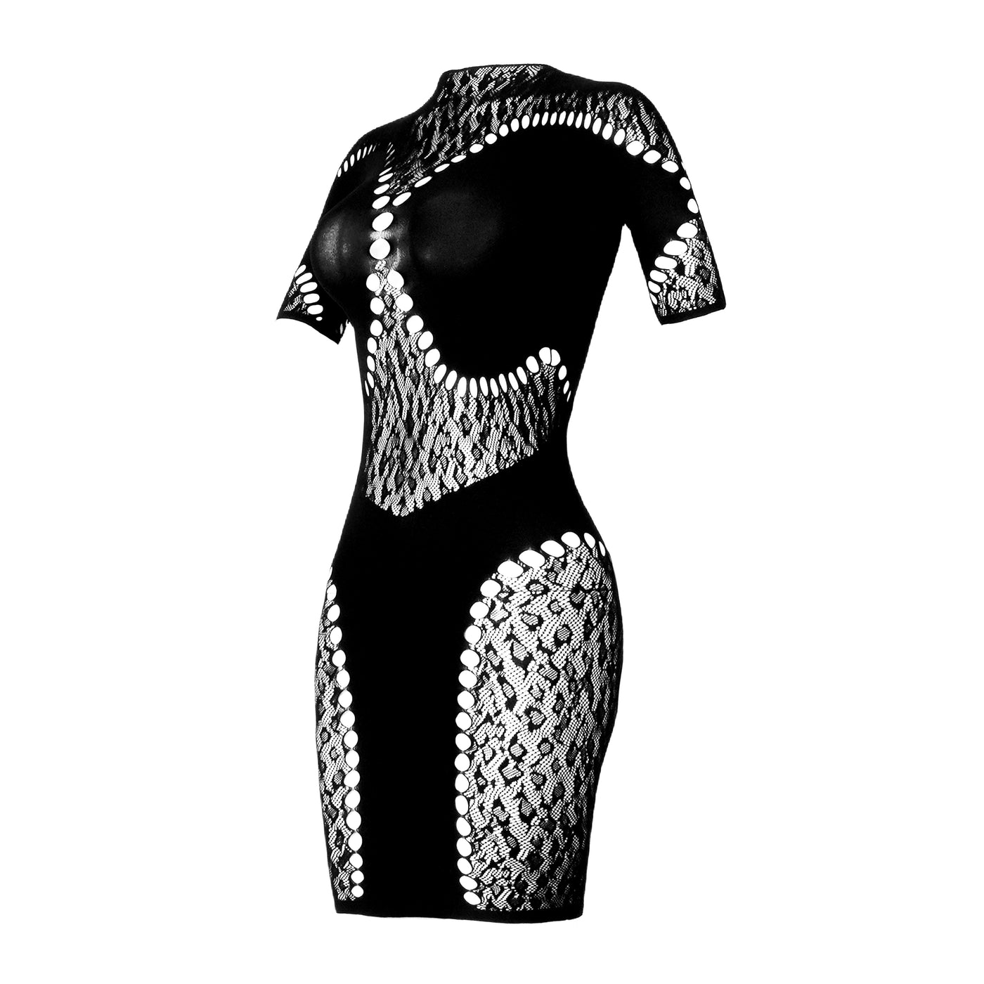 Before Sunset No. 3 Leopard Bodycon Dress