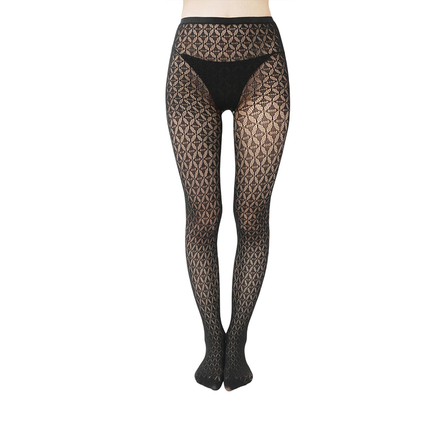 Diamond Mesh Tights