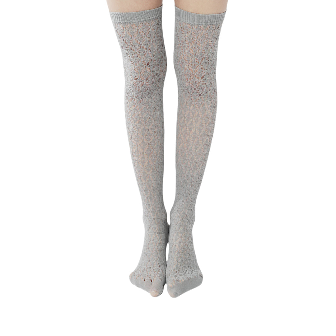 Sensual explosion! "Shine" diamond-named textured tights and elastic stockings with sexy mesh wrap