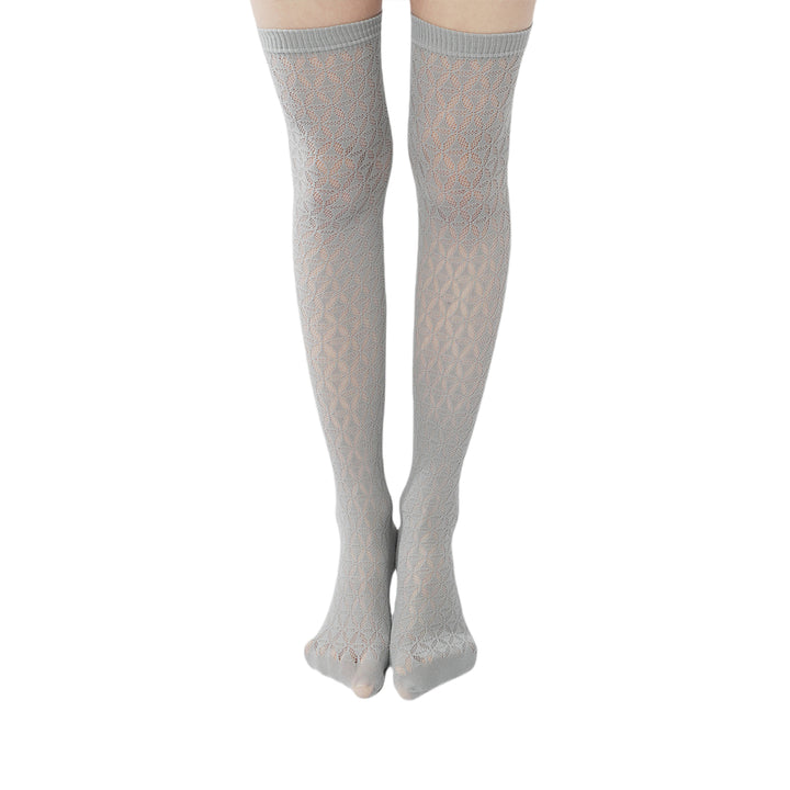 Sensual explosion! "Shine" diamond-named textured tights and elastic stockings with sexy mesh wrap