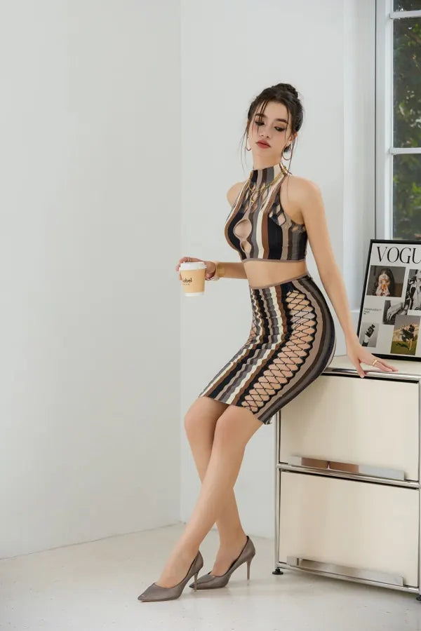 Full Raschelle studio styling look 26 showing the complete garment
